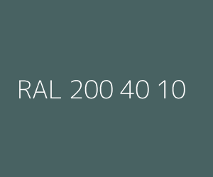 Renk RAL 200 40 10 