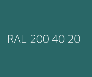 Renk RAL 200 40 20 