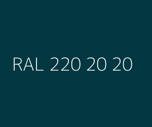 Renk RAL 220 20 20 