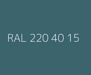 Renk RAL 220 40 15 