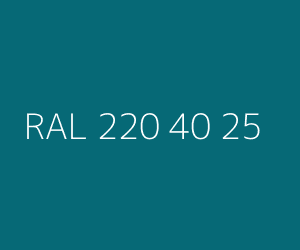 Renk RAL 220 40 25 