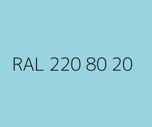 Renk RAL 220 80 20 