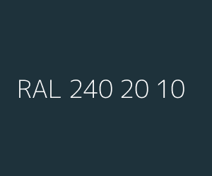 Renk RAL 240 20 10 