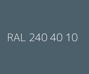 Renk RAL 240 40 10 