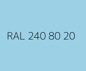 Renk RAL 240 80 20 