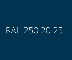 Renk RAL 250 20 25 