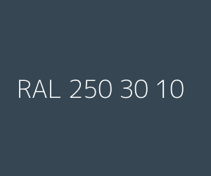 Renk RAL 250 30 10 