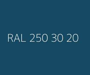 Renk RAL 250 30 20 