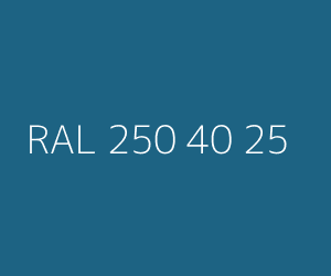Renk RAL 250 40 25 