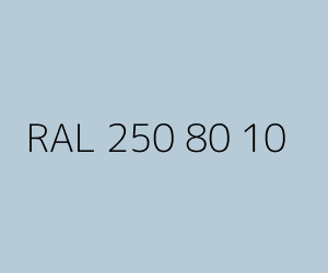 Renk RAL 250 80 10 