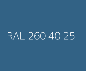 Renk RAL 260 40 25 