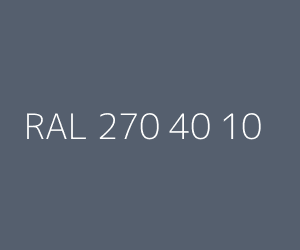 Renk RAL 270 40 10 