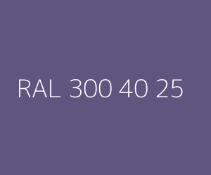 Renk RAL 300 40 25 