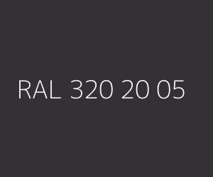 Renk RAL 320 20 05 