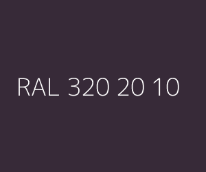Renk RAL 320 20 10 