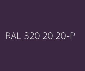 Renk RAL 320 20 20-P 
