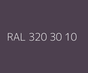 Renk RAL 320 30 10 