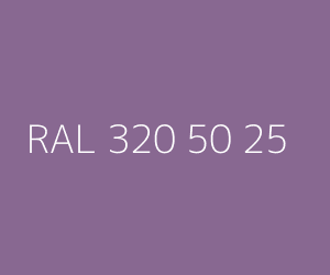 Renk RAL 320 50 25 