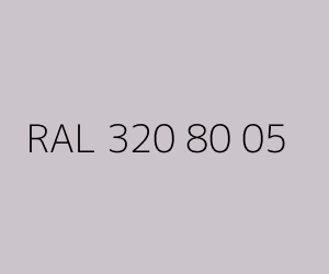 Renk RAL 320 80 05 