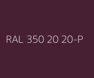 Renk RAL 350 20 20-P 