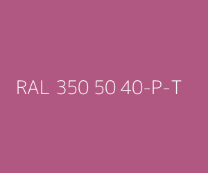 Renk RAL 350 50 40-P-T 