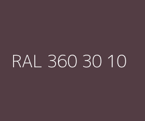 Renk RAL 360 30 10 