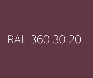 Renk RAL 360 30 20 