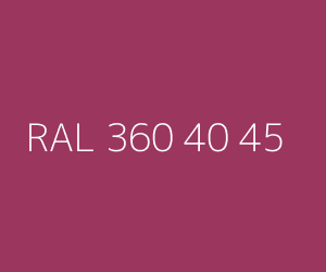 Renk RAL 360 40 45 