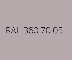 Renk RAL 360 70 05 