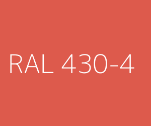 Renk RAL 430-4 