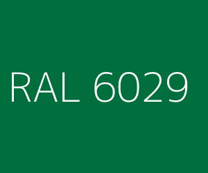 Renk RAL 6029 MINT GREEN Renk RAL 6029 MINT GREEN