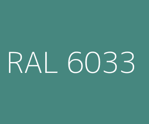 Renk RAL 6033 MINT TURQUOISE