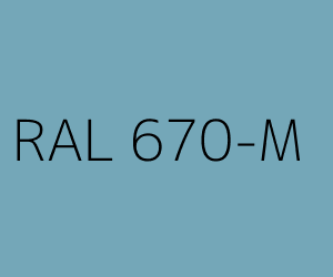 Renk RAL 670-M 