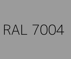 Renk RAL 7004 SIGNAL GREY