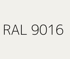 Renk RAL 9016 TRAFFIC WHITE